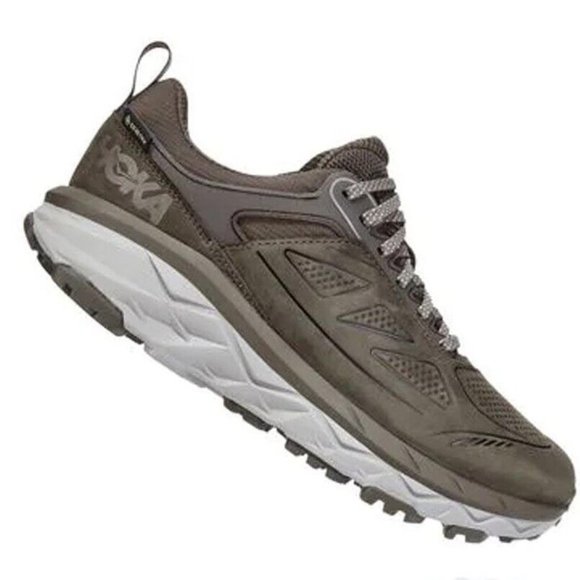 HOKA ONE CHALLENGER LOW GORE-TEX MBHT BROWN Women’s TRAIL HIKING Shoe sz 9 - Picture 1 of 6